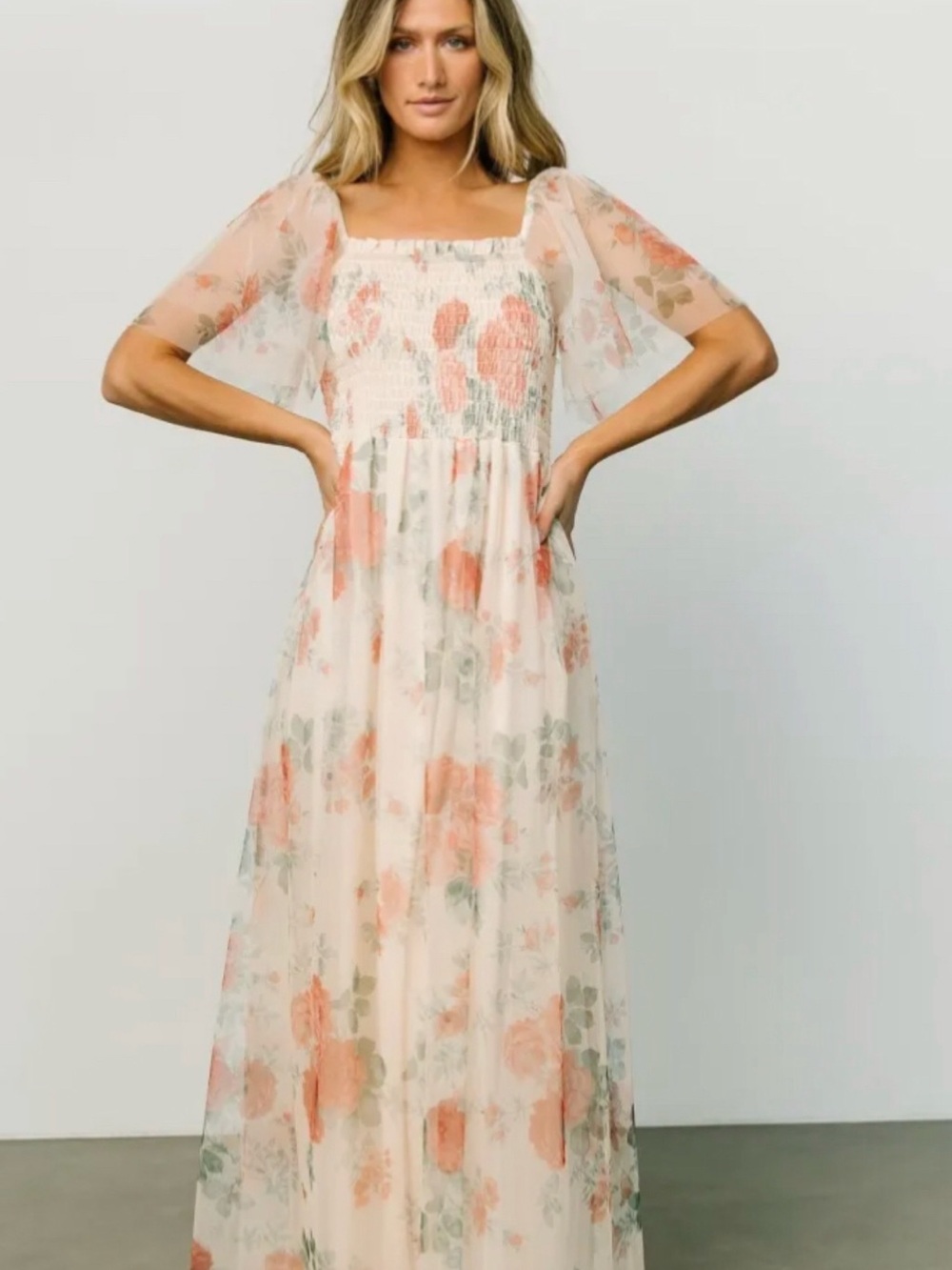 Baltic Born Cassandra Tulle Maxi Dress - Picture 1 of 4